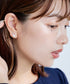 【金属アレルギー対応 / ピアス&イヤリング】クロスドロップピアス&イヤリング